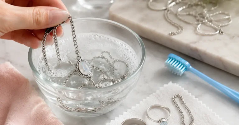 Clean Sterling Silver Jewelry