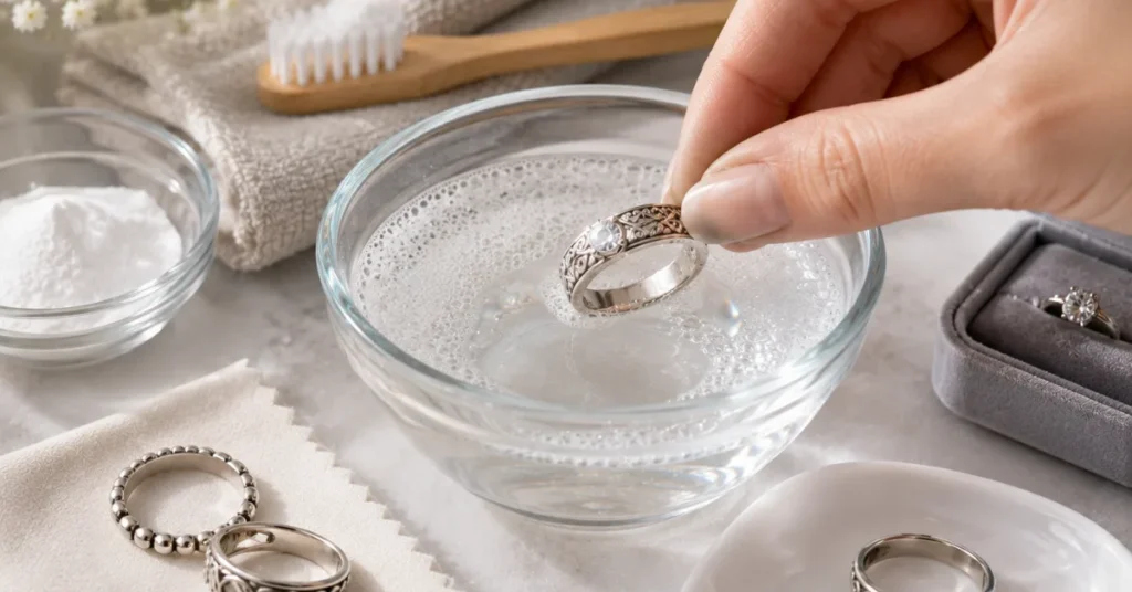 Cleaning Sterling Silver Rings