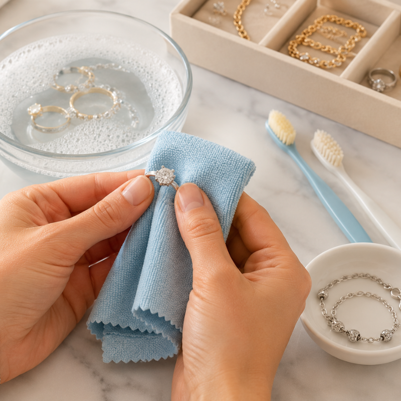 How to Keep Your Jewelry Clean