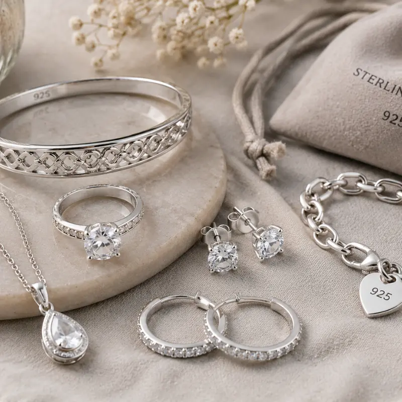  Sterling Silver Jewelry