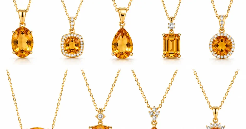 Citrine Necklaces