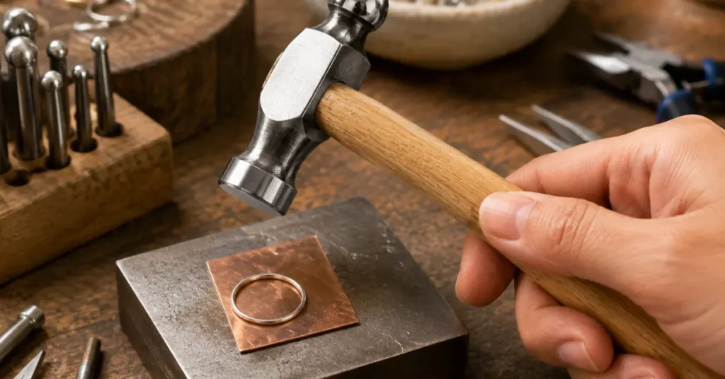 Hammer for jewelry