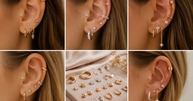 How to Stack Earrings
