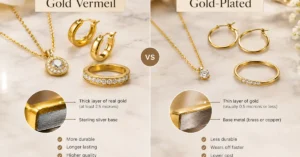 Gold Vermeil vs. Gold-Plated Jewelry